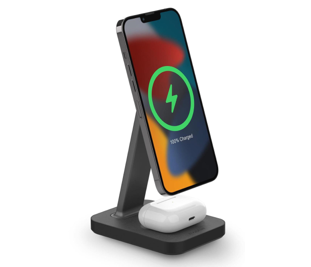 Mophie Snap+ Charging Stand Pad MagSafe 15W ICHMOSPCSPBK 401309751 - 1103877 - zdjęcie 4